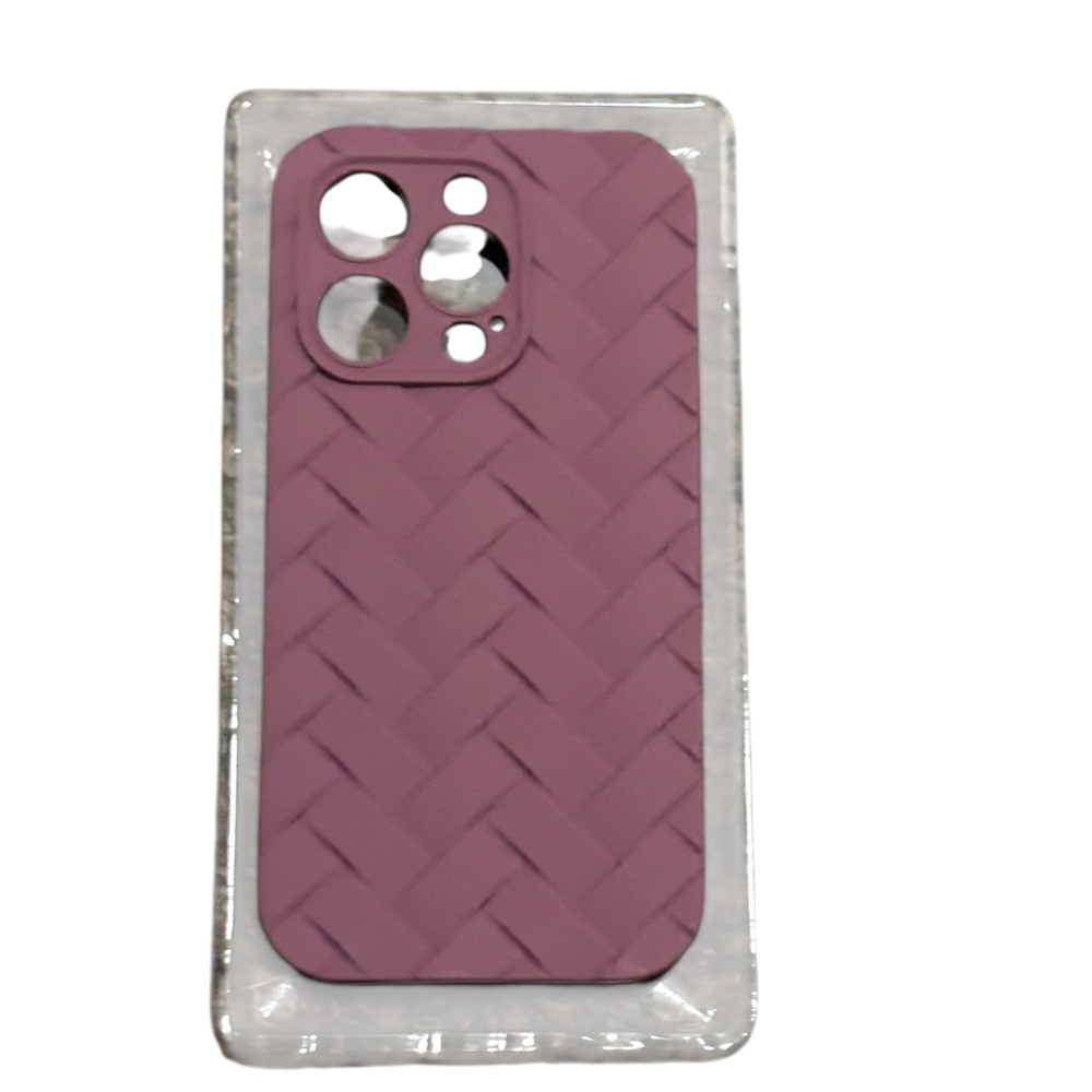 iPhone 14 Pro Purple Woven Phone Case NWT